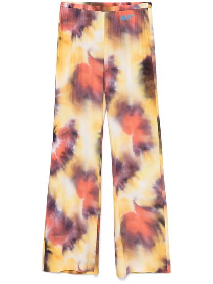 Rubberised-Logo Trousers