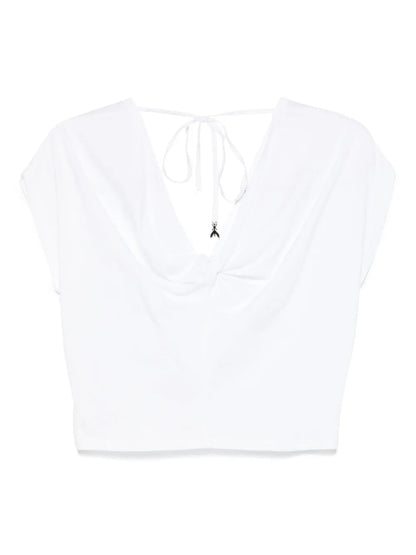 Knot-Detailed T-Shirt