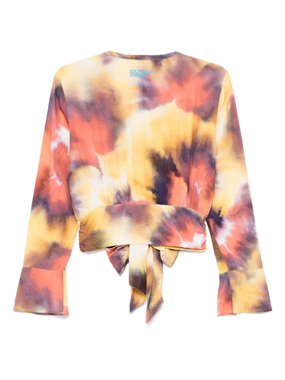 Abstract-Print Shirt
