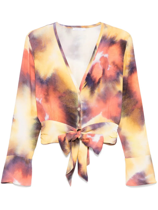 Abstract-Print Shirt