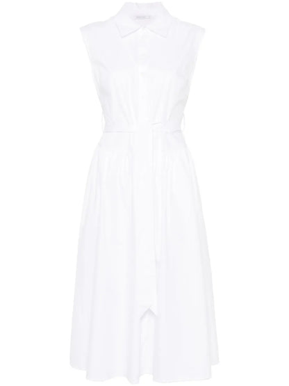 Poplin Midi Dress
