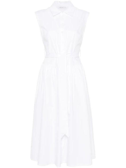 Poplin Midi Dress