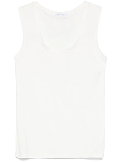 Rubberised-Logo Tank Top