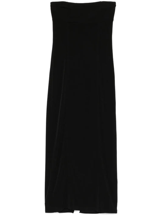 Bandeau-Style Midi Dress