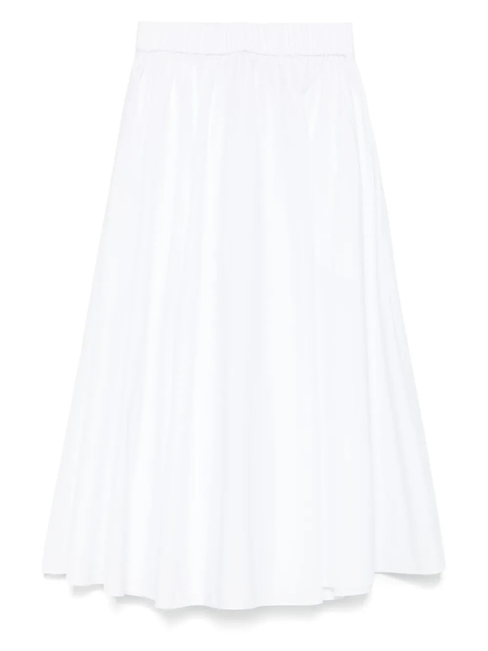 Poplin Midi Skirt