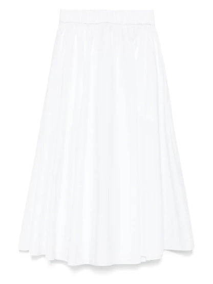 Poplin Midi Skirt