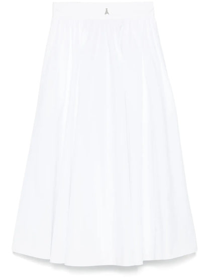 Poplin Midi Skirt