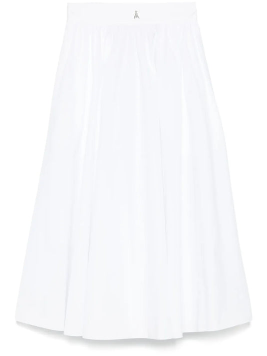 Poplin Midi Skirt