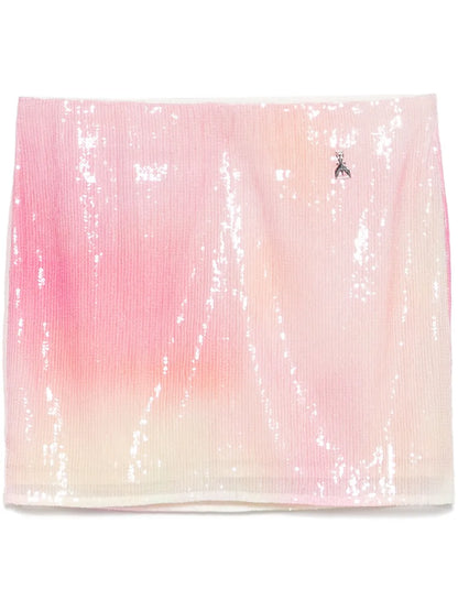 Sequined Mini Skirt