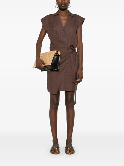 Wrap Mini Dress
