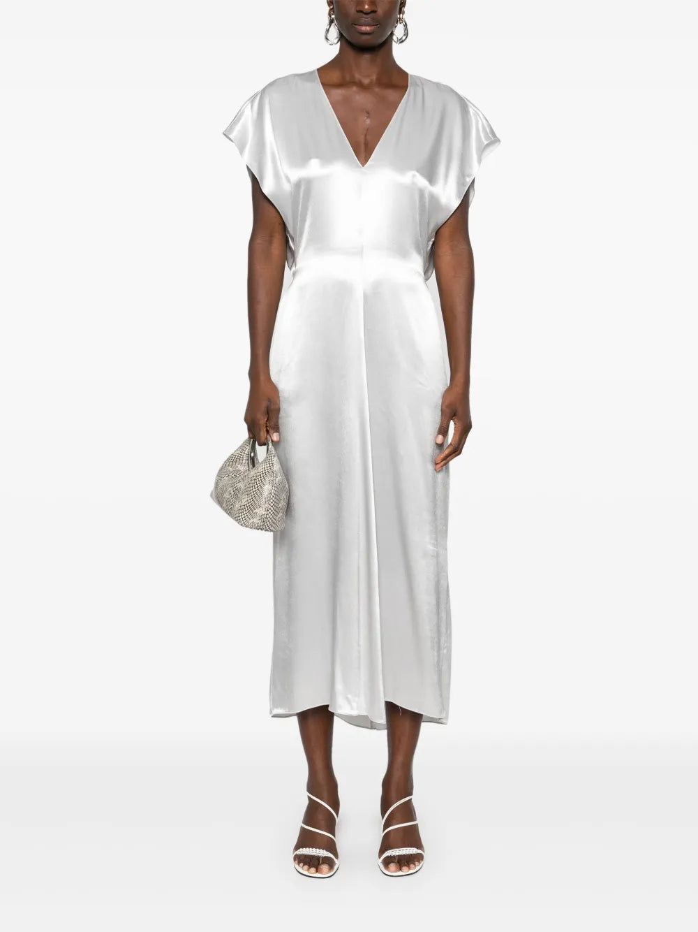 Satin Midi Dress