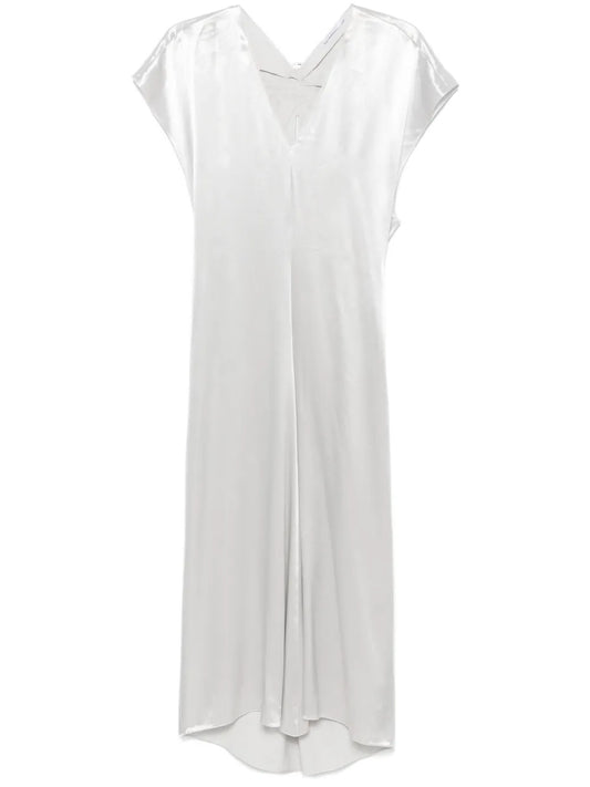 Satin Midi Dress