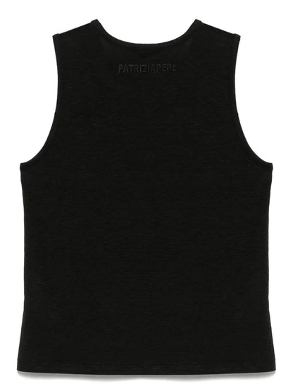 Logo-Plaque Tank Top