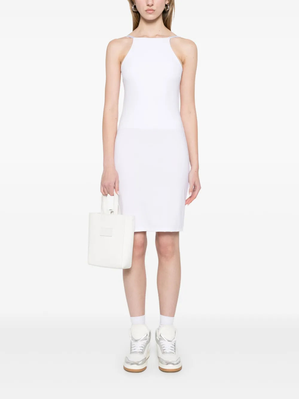 Open-Back Mini Dress