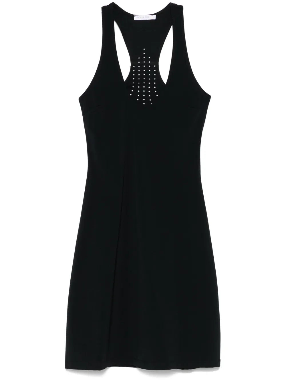 Perforated-Logo Mini Dress