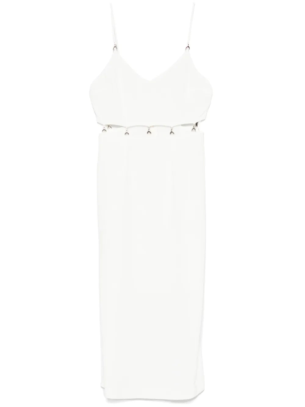 Logo-Plaque Midi Dress