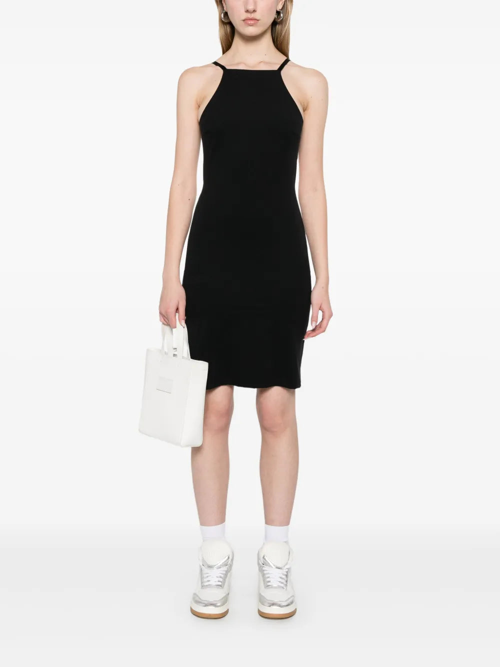 Open-Back Mini Dress