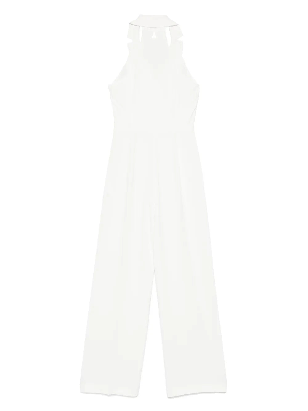 Double-Breasted Crepe Jumpsuit