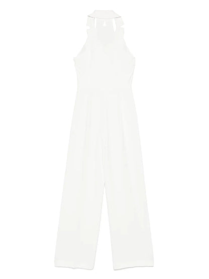 Double-Breasted Crepe Jumpsuit