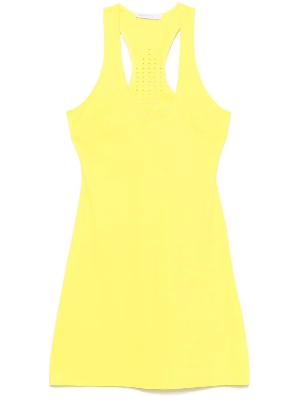 Perforated-Logo Mini Dress