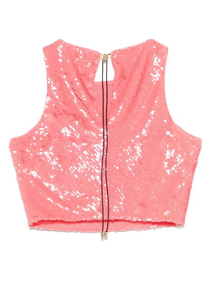 Sequined Tank Top