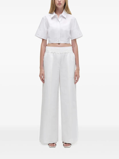 Olly Double-Waistband Trousers