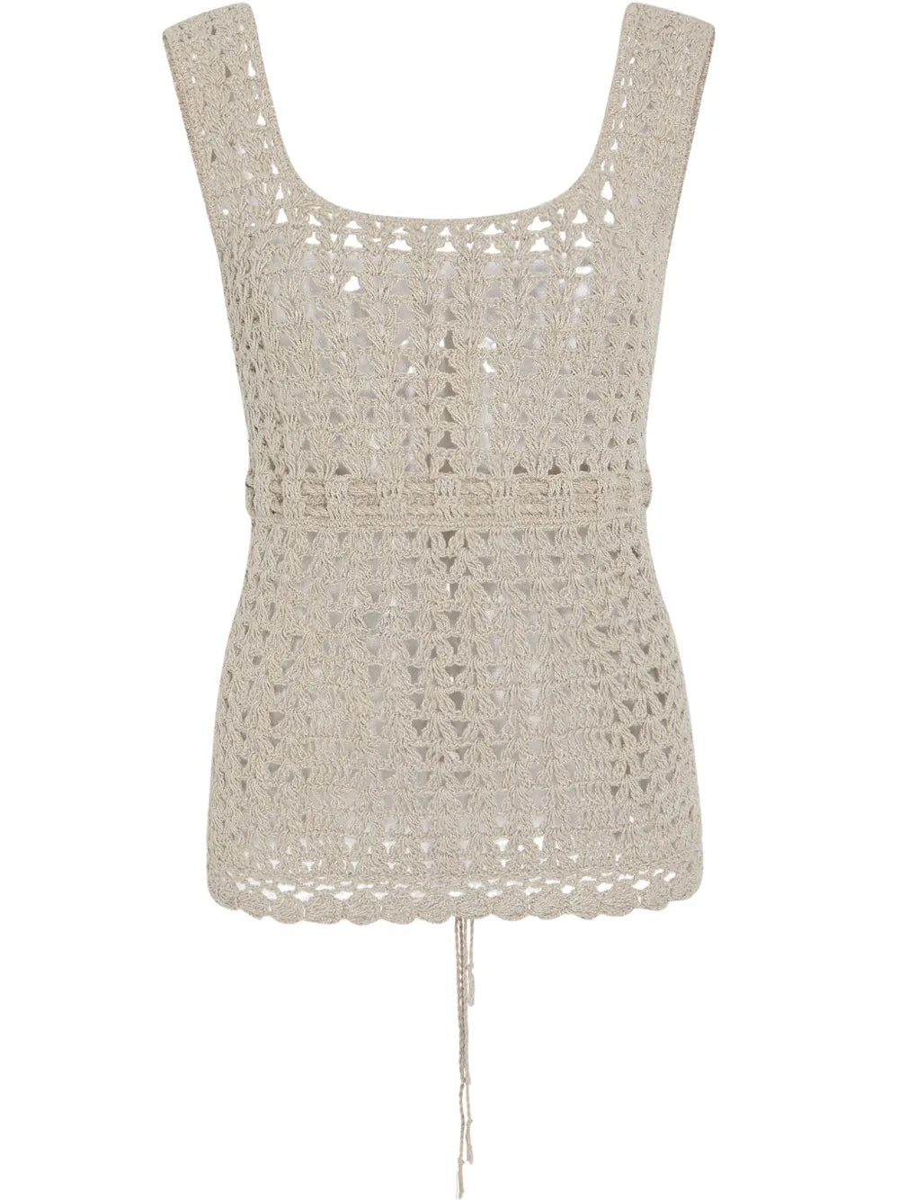 Crochet-Knit Top