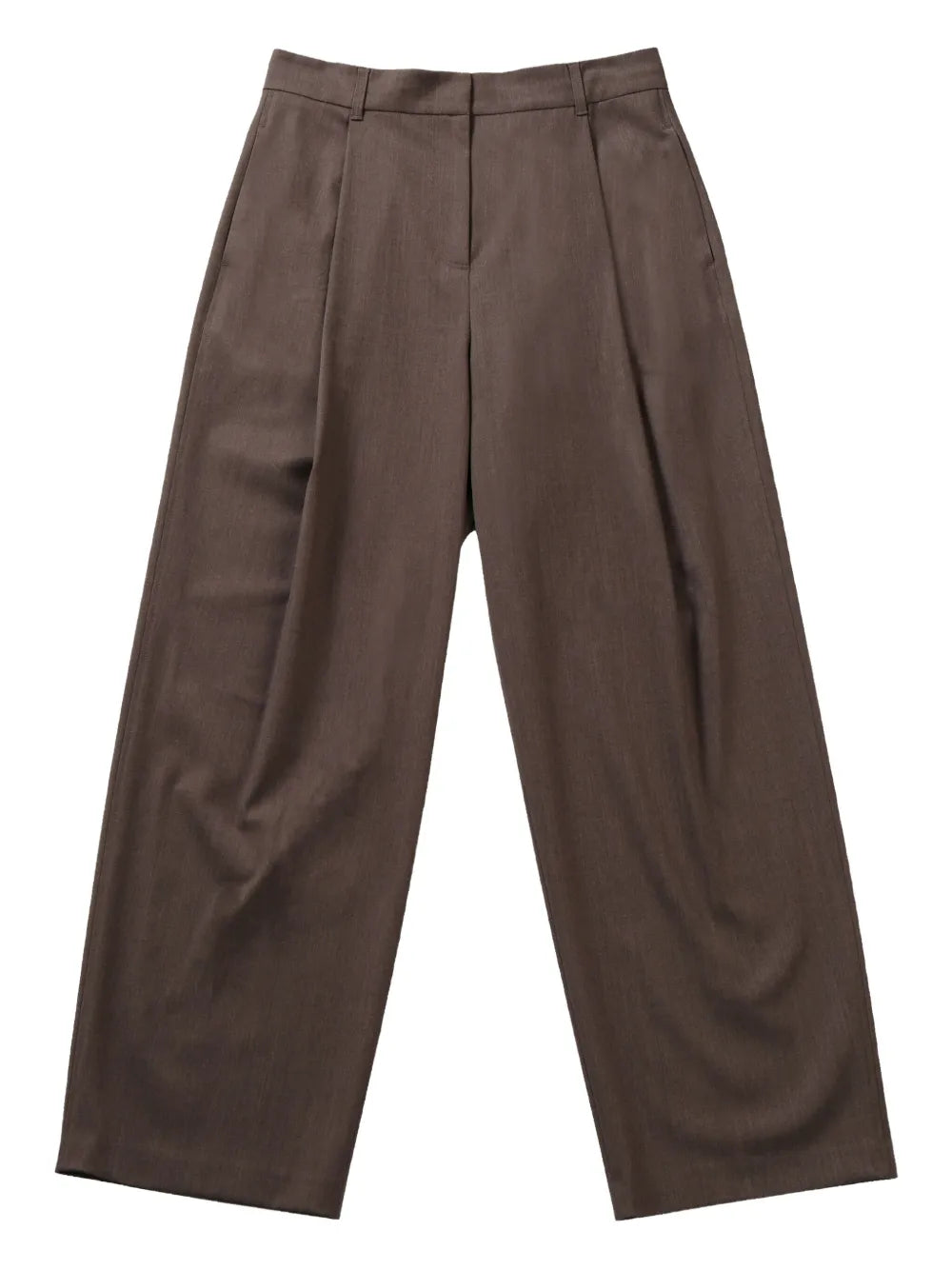 Pleat-Detail Trousers