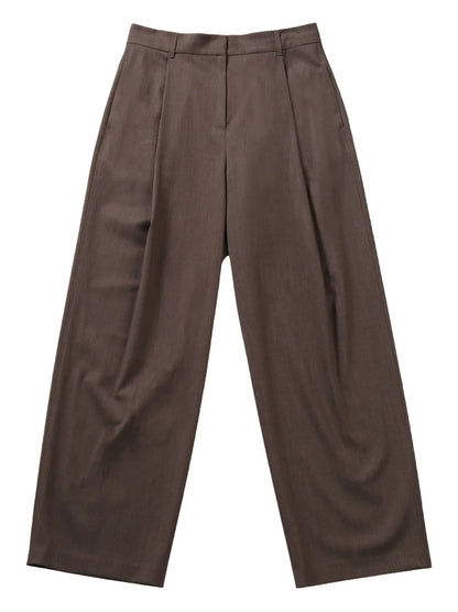 Pleat-Detail Trousers
