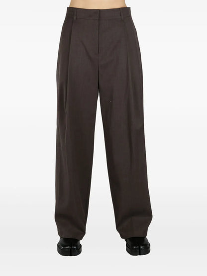 Pleat-Detail Trousers