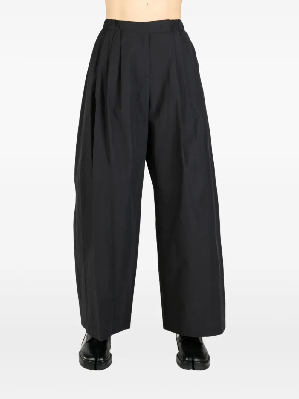 Pleat-Detail Trousers