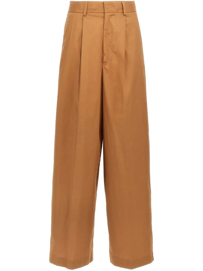 Menswear Wide-Leg Trousers