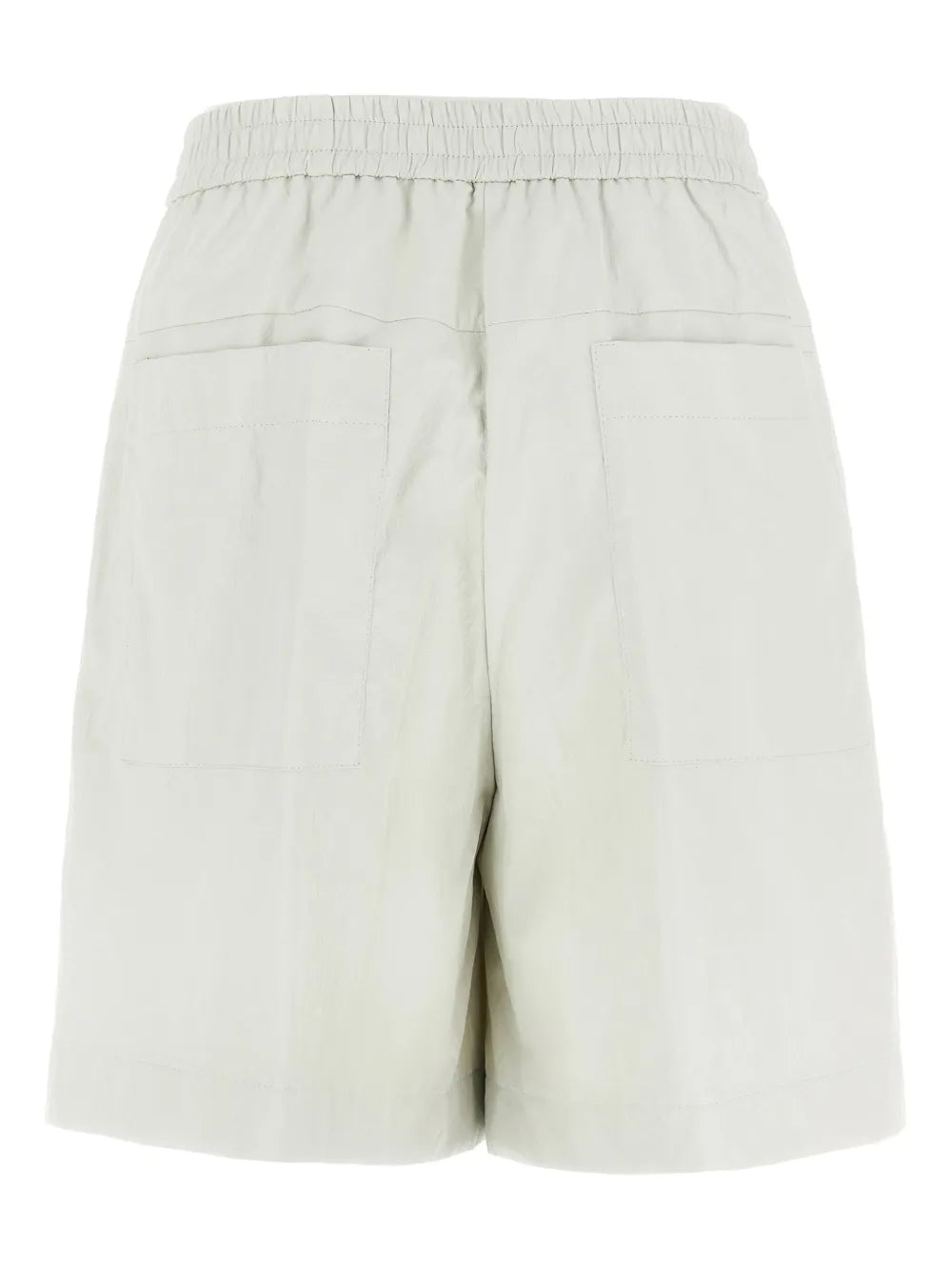 Leather-Effect Bermuda Shorts