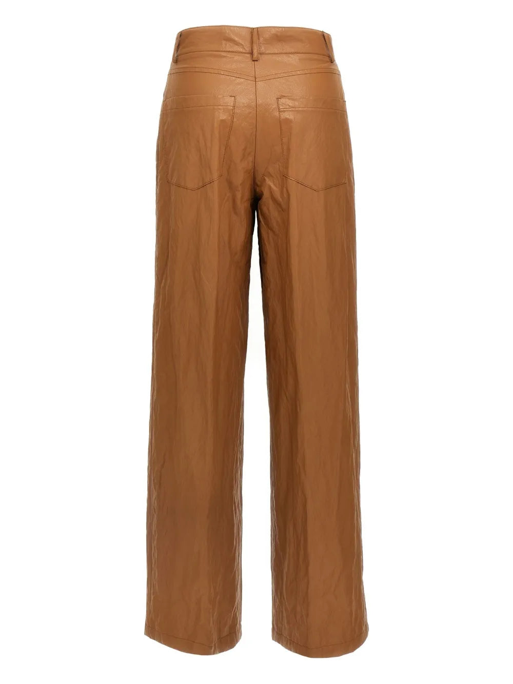 Leather-Effect Trousers