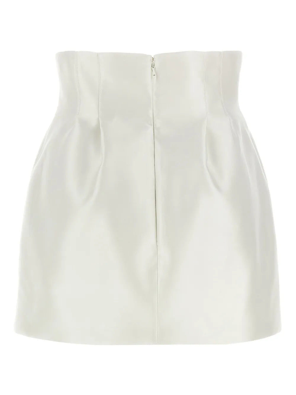 Flower-Brooch Mini Skirt