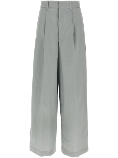 Menswear Wide-Leg Trousers