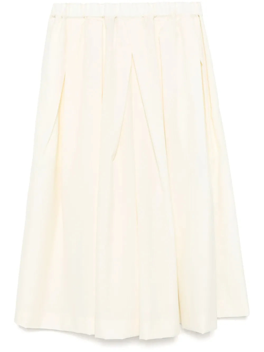 Pleated Wide-Leg Pants