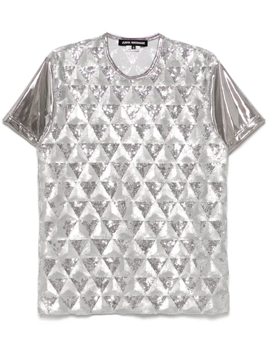 Sequin-Embellished T-Shirt