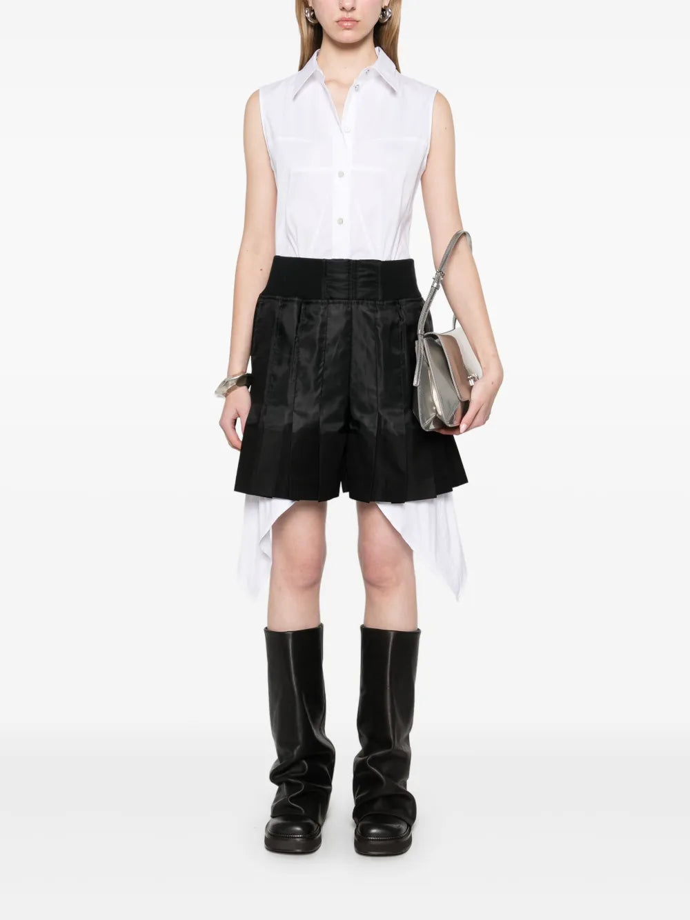 Panelled Shorts