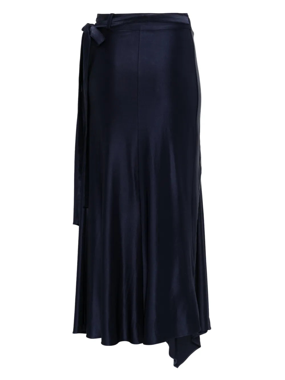 Satined Midi Skirt