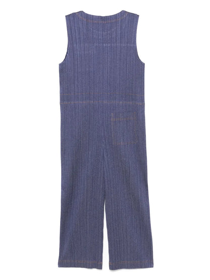 Cotton Denim Jumpsuit