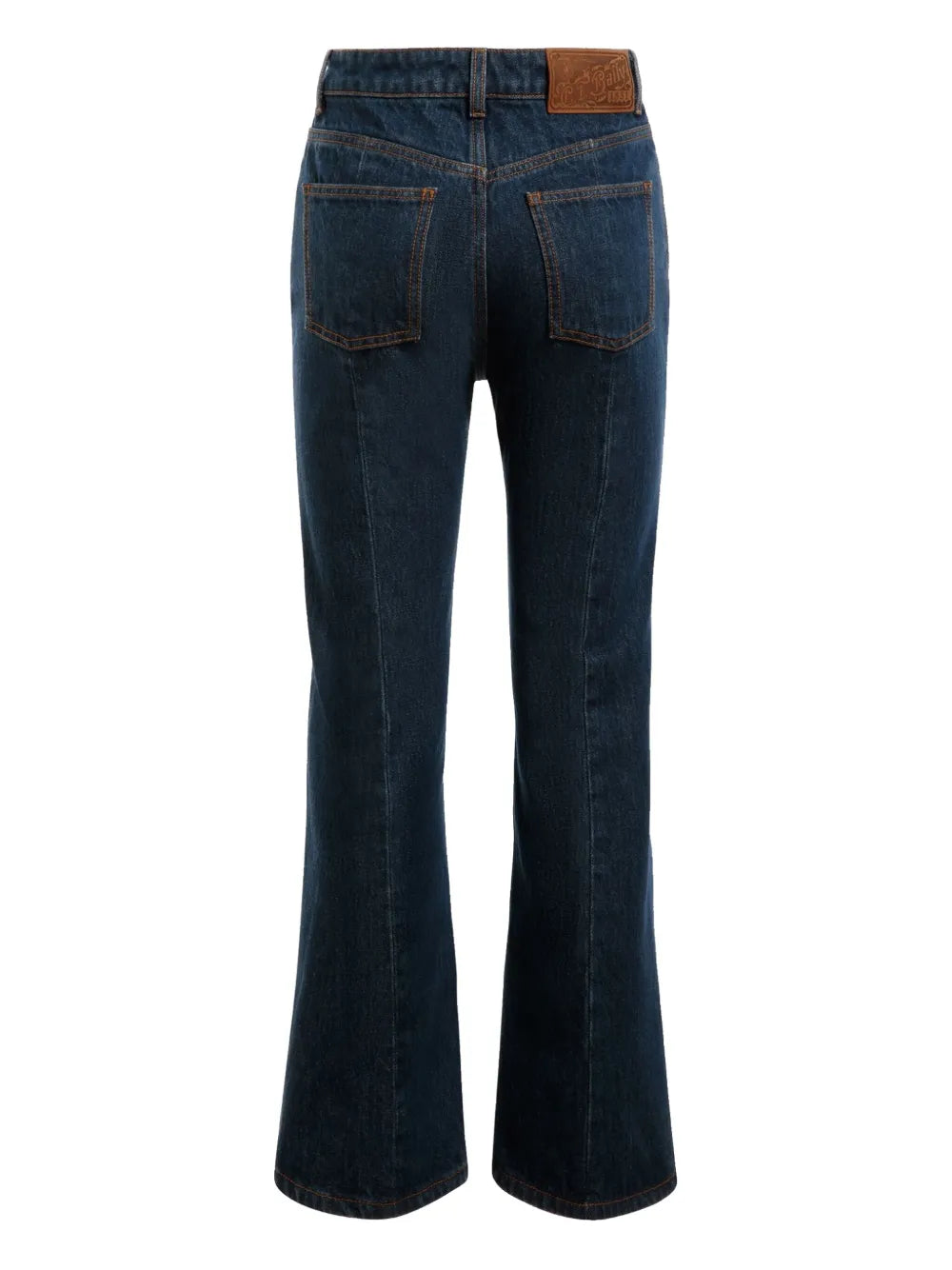 Pintucked Jeans