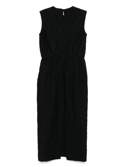 Crinkled Midi Dress