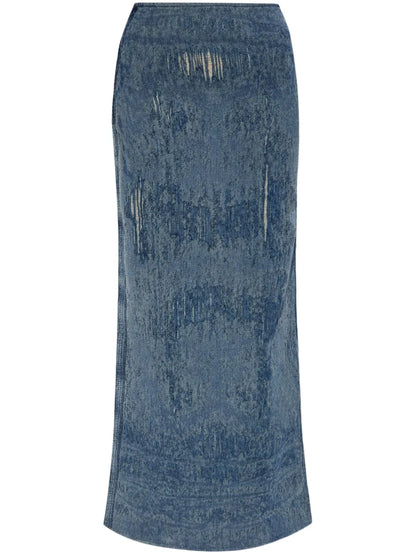 De-Megan Denim Skirt