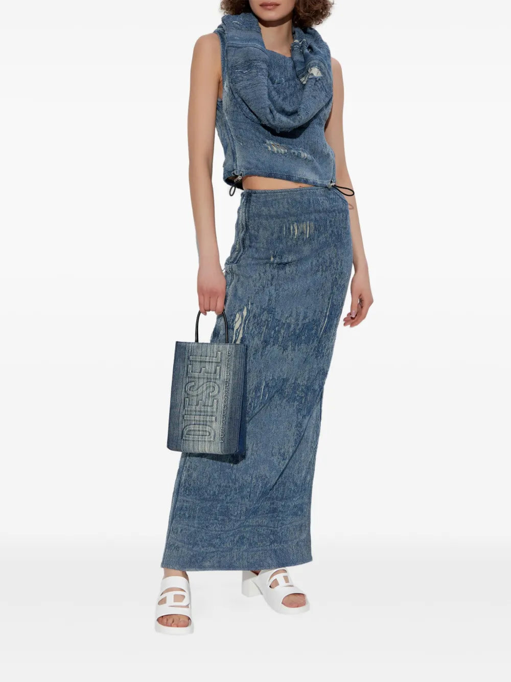 De-Megan Denim Skirt