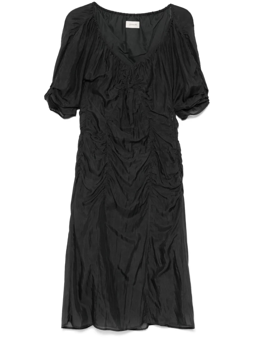 Silk Chiffon Midi Dress