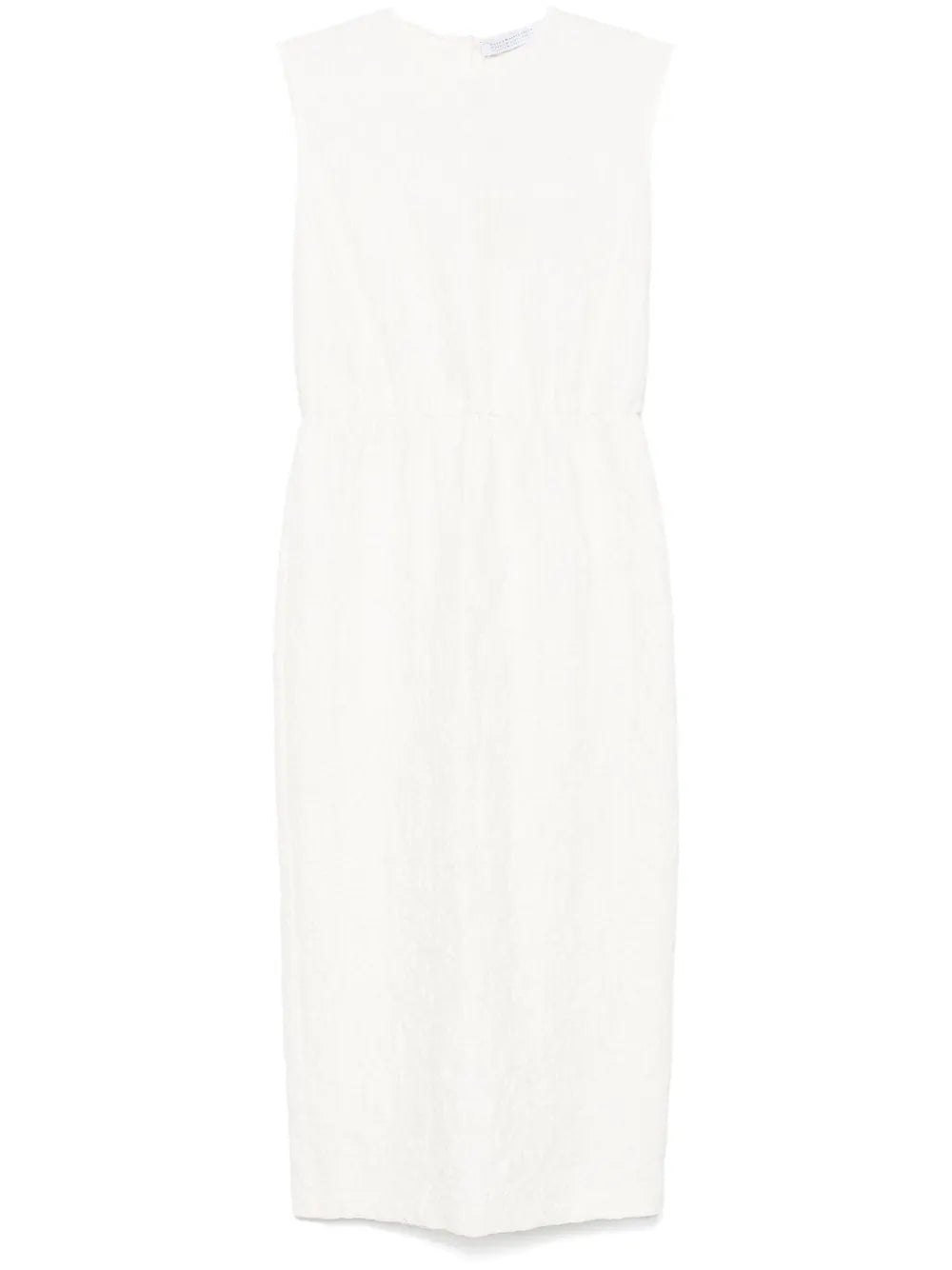 Crinkled Midi Dress