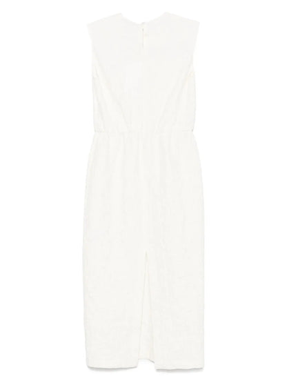 Crinkled Midi Dress