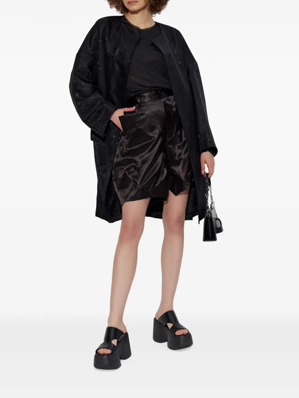 Silk-Blend Coat