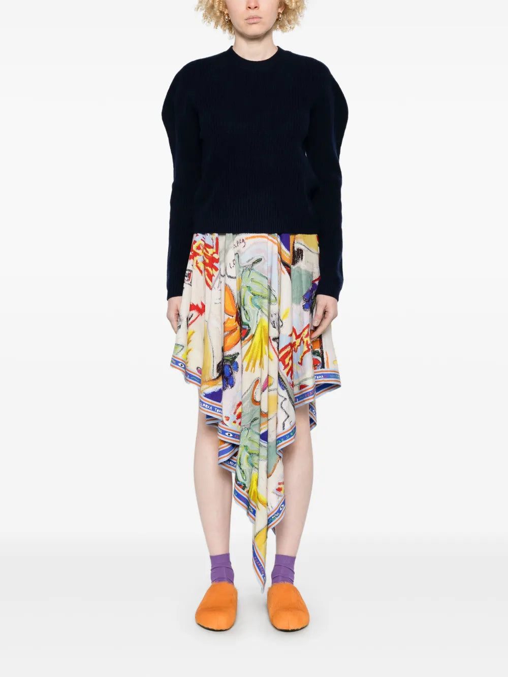 Puff-Sleeves Sweater